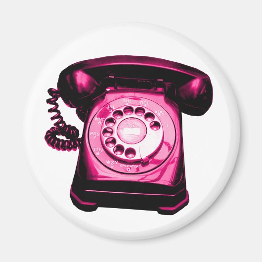 Hotline Crimson Red Magneet (Voorkant)