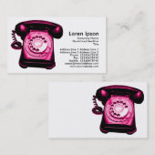 Hotline - Crimson Visitekaartje (Voorkant / Achterkant)