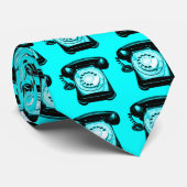 Hotline - Cyaan Stropdas (Opgerold)