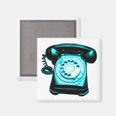 Hotline Cyan Magneet (Voorkant / Achterkant)