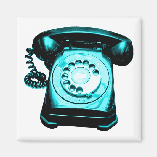 Hotline Cyan Magneet (Voorkant)