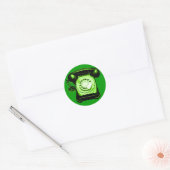 Hotline Green Ronde Sticker (Envelop)