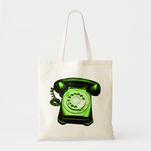 Hotline Groen Tote Bag (Voorkant)