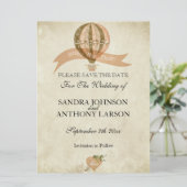  hotline op het vliegveld save the date (Staand voorkant)