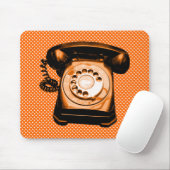 Hotline - Oranje Net Patroon Muismat (Met muis)