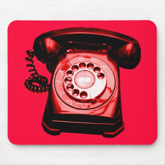 Hotline Red Muismat (Voorkant)