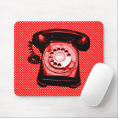 Hotline - Red Net-patroon Muismat (Met muis)