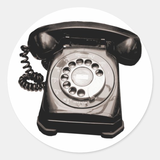 Hotline Ronde Sticker (Voorkant)