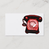 Hotline - rood visitekaartje (Achterkant)