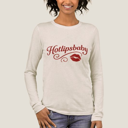 Hotlipsbaby Vintage Glamour T-Shirt – (Voorkant)