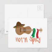 Hot'n Spicy Briefkaart (Voorkant / Achterkant)
