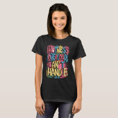 Hotness Overload Cant Handle T-shirt (Voorkant volledig)