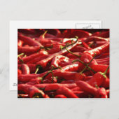 Hotness - Red Hot Chillies Briefkaart (Voorkant / Achterkant)