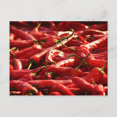 Hotness - Red Hot Chillies Briefkaart (Voorkant)