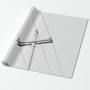 HOTOGRAFIE MET EEN LAGE HOEK VAN DE GRAY-ELEKTRISC CADEAUPAPIER