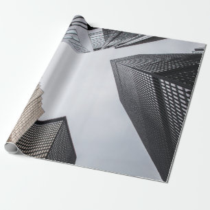 HOTOGRAFIE MET EEN LAGE HOOG HOOG GEBOUW CADEAUPAPIER