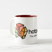hotPadsCoffeeMug Tweekleurige Koffiemok (Voorkant links)