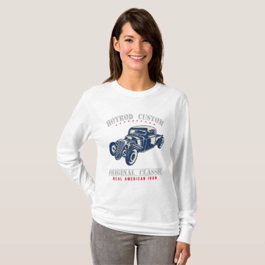 HotRod Custom Original Classic T-shirt (Voorkant volledig)