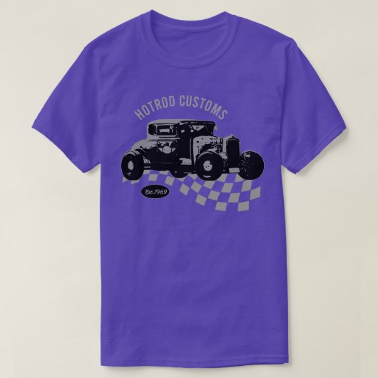 Hotrod Douane T-shirt (Design voorkant)