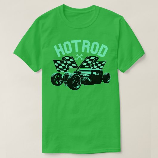Hotrod Formule Een T-shirt (Design voorkant)