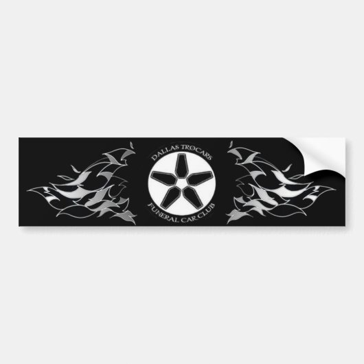 Hotrod Hearses Bumpersticker (Voorkant)