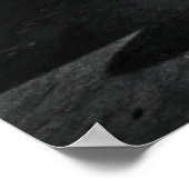 Hotrod in een Poster van de Garage/Druk (Hoek)