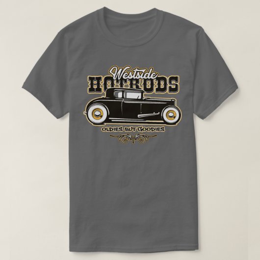 Hotrod Klassieke spierkramp T-shirt (Design voorkant)