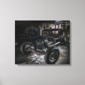 Hotrod verpakt canvas (Voorkant)