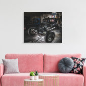 Hotrod verpakt canvas (Insitu (Woonkamer))