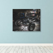 Hotrod verpakt canvas (Insitu (Houten vloer))