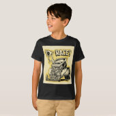 hotrod wil cartoon van het ras t-shirt (Voorkant volledig)