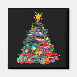 Hotrods Clic Spierauto Kerstboom Kinderen Peuter Magneet