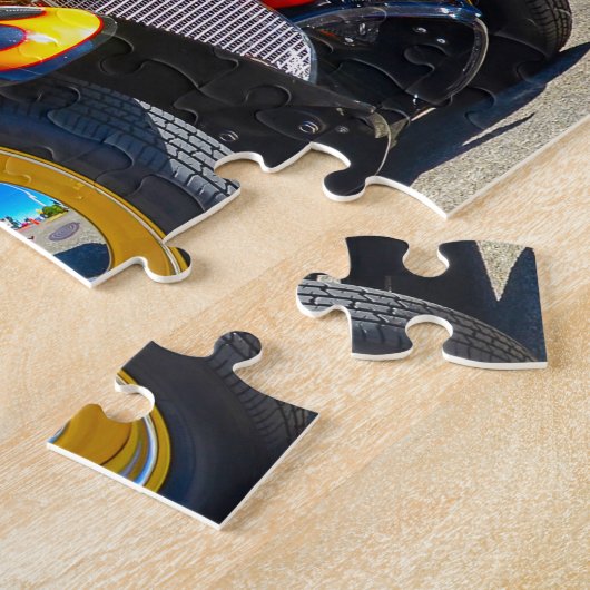 Hotrods in Oregon. Legpuzzel (Zijkant)