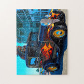 Hotrods in Oregon. Legpuzzel (Verticaal)