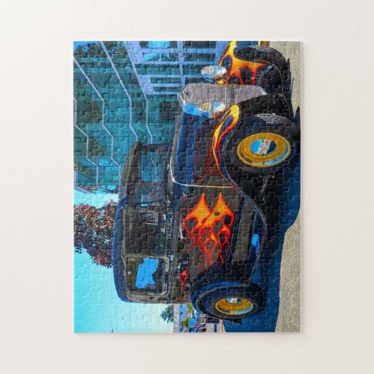 Hotrods in Oregon. Legpuzzel (Verticaal)