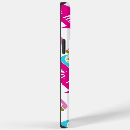 Hotroze Mint Retro Hallo Case-Mate iPhone Case (Achterkant / Rechts)