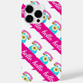 Hotroze Mint Retro Hallo Case-Mate iPhone Case (Achterkant)