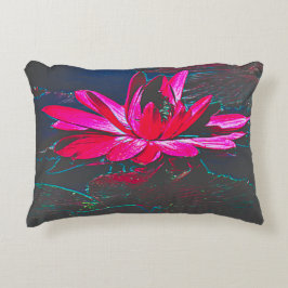 Hotroze Water Lily Pillow met Designer Pods Accent Kussen