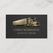 Hotshot Chauffeur Professionele Visitekaartje (Voorkant)