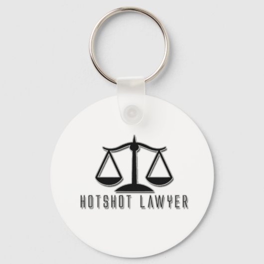 Hotshot Lawyer Sleutelhanger (Voorkant)
