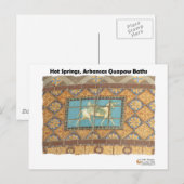 HotSprings, AR Quapaw Dome Tegels II Gifts Apparel Briefkaart (Voorkant / Achterkant)