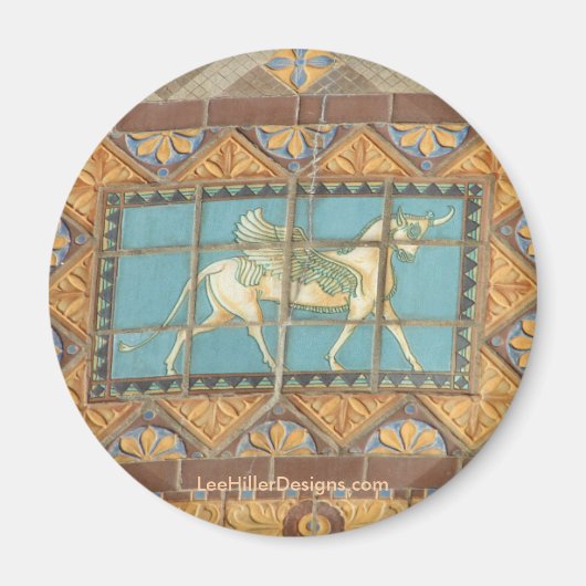 HotSprings, AR Quapaw Dome Tegels II Gifts Apparel Magneet (Voorkant)