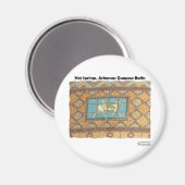 HotSprings, AR Quapaw Dome Tegels II Gifts Apparel Magneet (Voorkant / Achterkant)