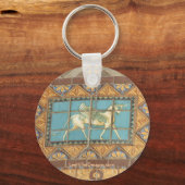 HotSprings, AR Quapaw Dome Tegels II Gifts Apparel Sleutelhanger (Voorkant)