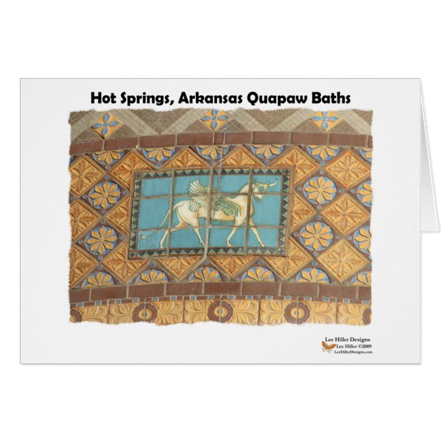 HotSprings, AR Quapaw Koepel Tegels II Cadeaus Kle (Voorkant Horizontaal)
