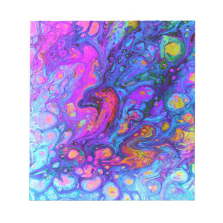 Hotste art trends verfgieten Violet Isle Notitieblok