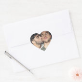 Hotste Hunks op de Planet KiSS Hart Sticker (Envelop)