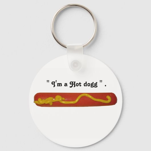 "Hott Dogg" Sleutelhanger (Voorkant)