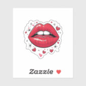 Hotte Lippen  Sticker (Vel)