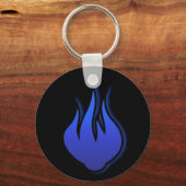 HotterThanHell Blue Flame Sleutelhanger (Voorkant)